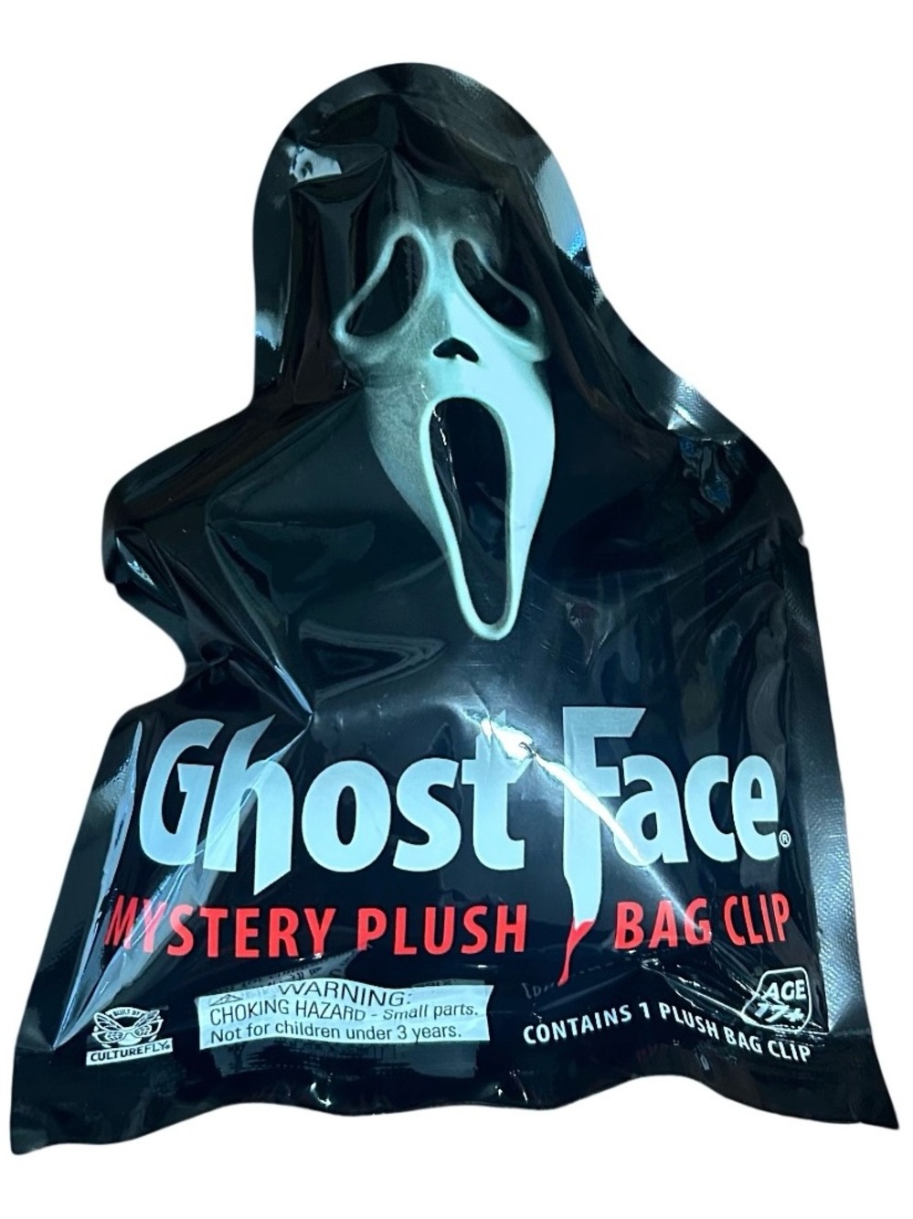 Ghost Face Mystery Plush Bag Clip Collectible Plush Scream Character Horror New